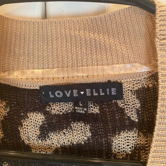 Girls cheetah print cardigan - Picture 2 of 3